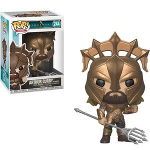 Funko Pop! DC Heroes Aquaman Movie Vinyl Figure - Arthur Curry as Gladiator #244